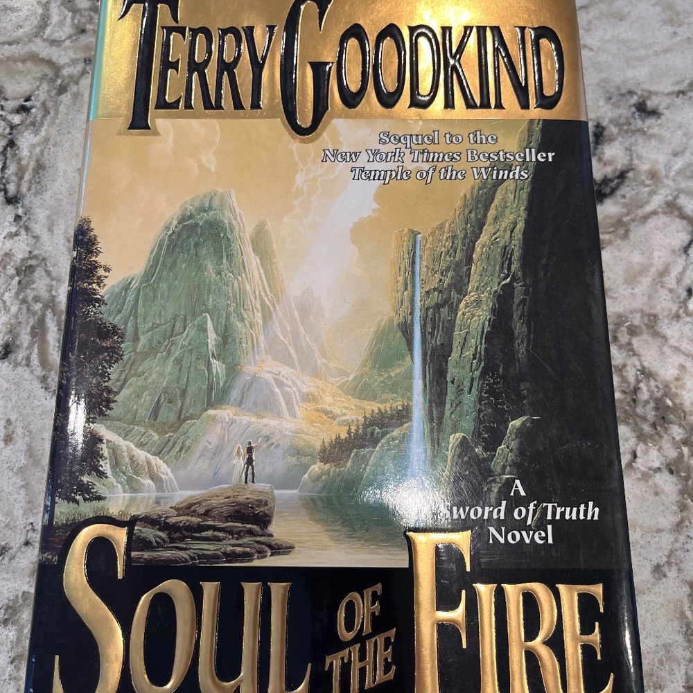 Terry Goodkind- Soul of the Fire hardback